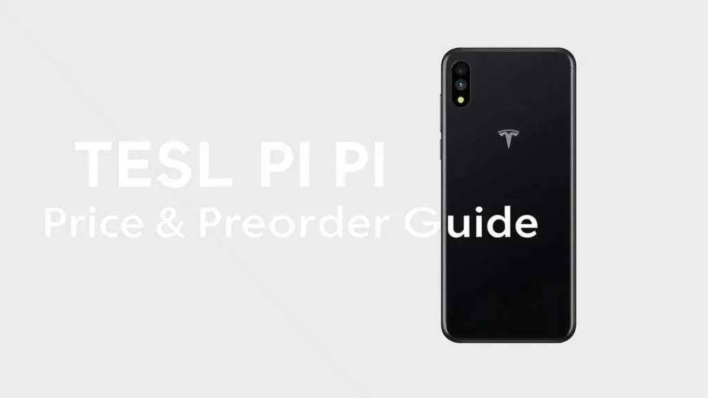 Tesla Pi Phone Price & Preorder Guide (USA, India, Global)